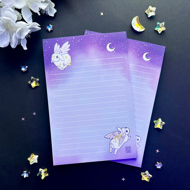 Star Chaser Bunny Notepad