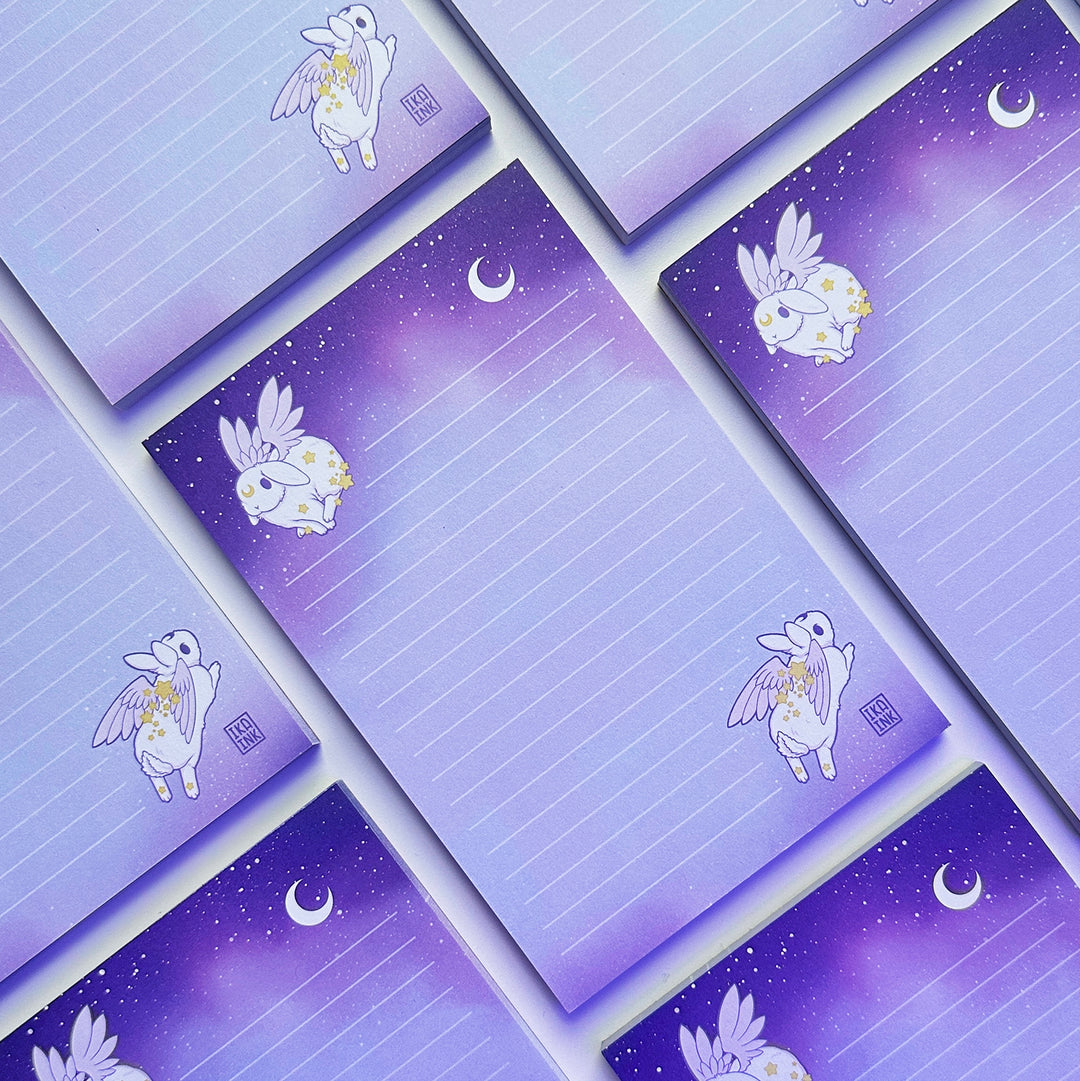 Star Chaser Bunny Notepad