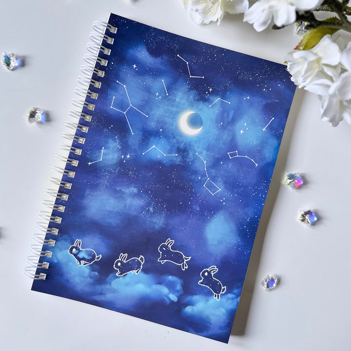 Stellar Constellation Bunnies Reusable Sticker Book