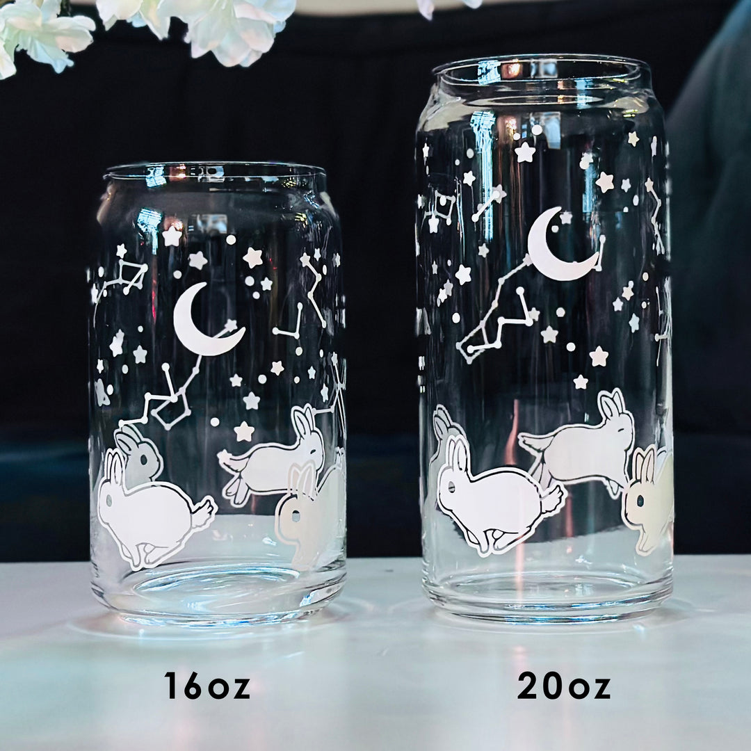 Stellar Constellation Bunny Glass